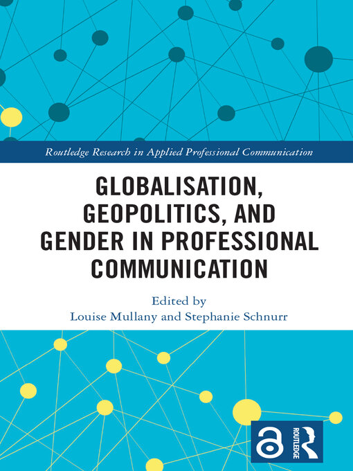 תמונה של  Globalisation, Geopolitics, and Gender in Professional Communication